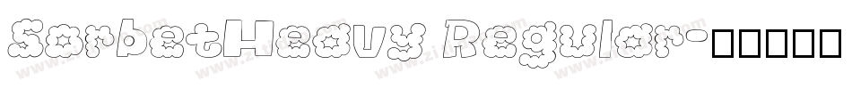 SorbetHeavy Regular字体转换